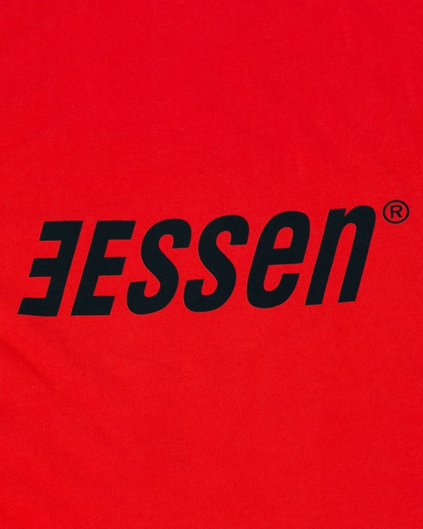 3ESSEN® LOGO FONT T-SHIRT ROT