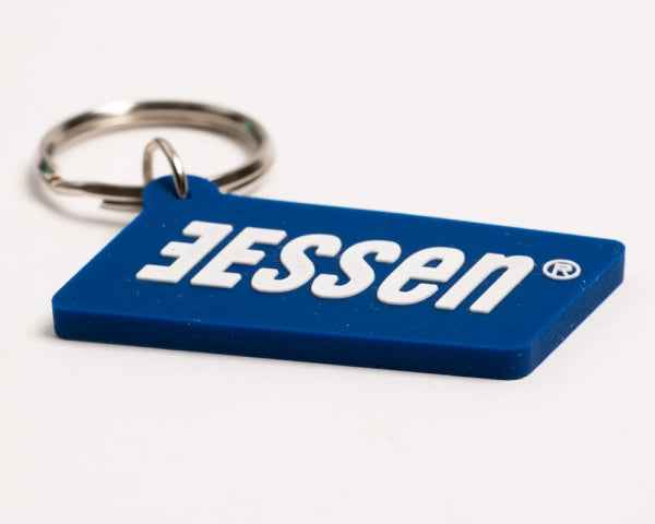 3ESSEN® SCHLÜSSELGUMMI - BLAU-WEIß