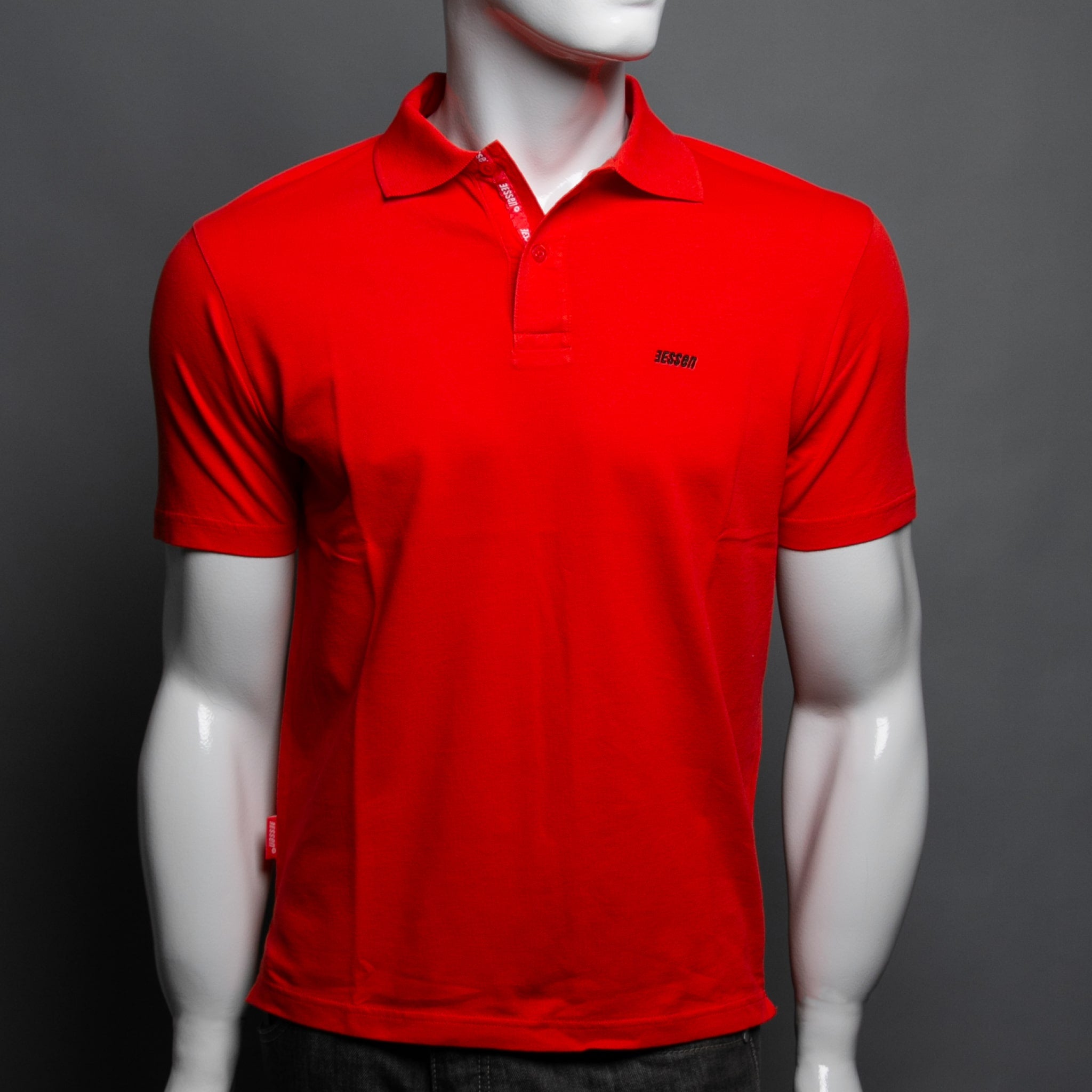 3ESSEN® KING.DSCHAHRLZ.3 Poloshirt - ROT