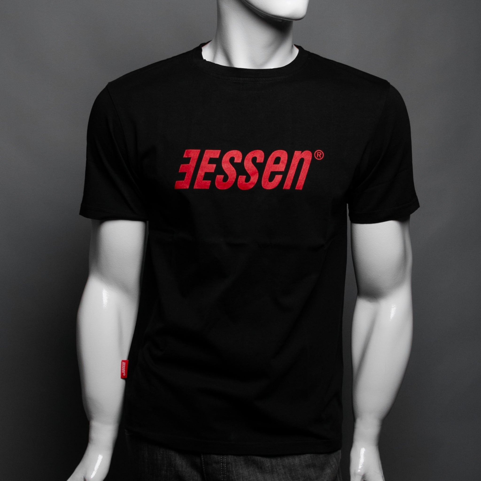 3ESSEN® LOGO FONT T-SHIRT SCHWARZ