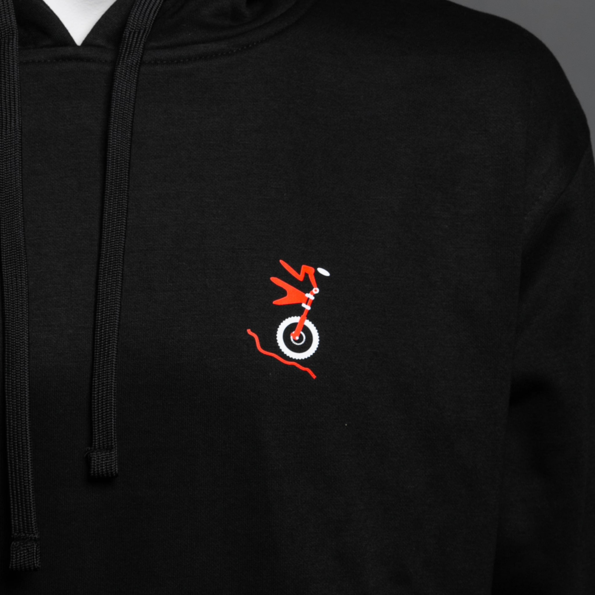 ABSOLUTE ABFAHRT LOGO HOODIE schwarz