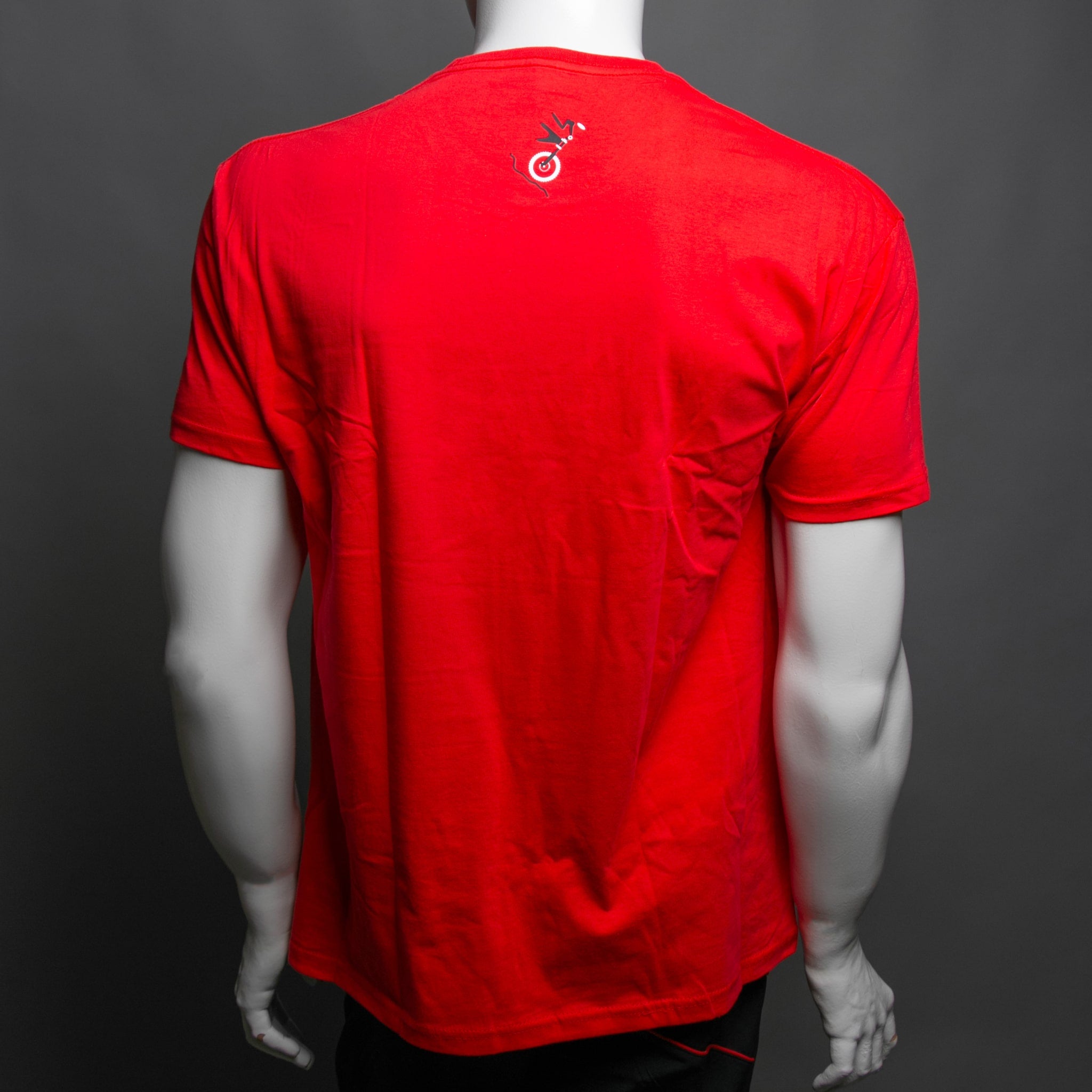 ABSOLUTE ABFAHRT LOGO T-SHIRT rot