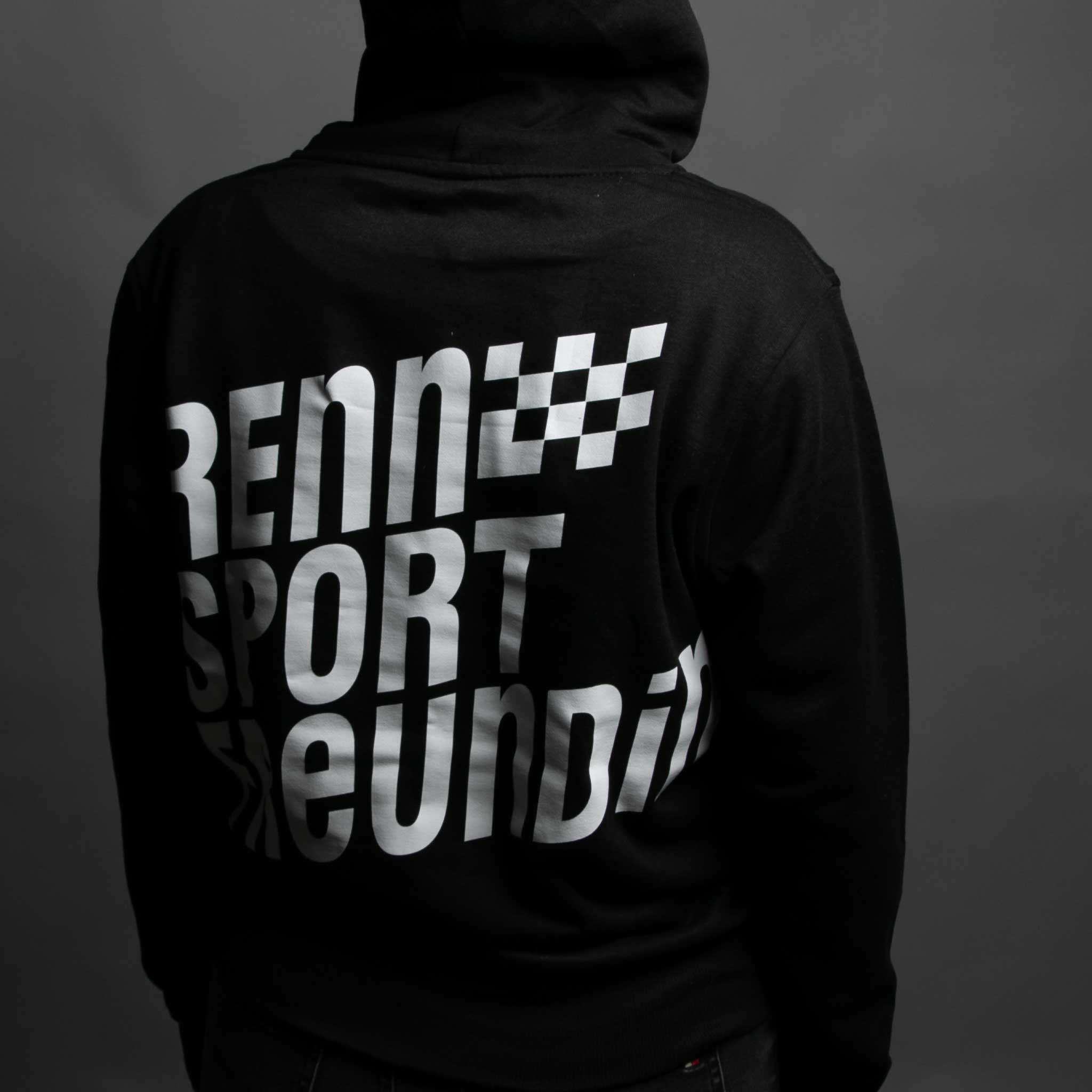 RENNSPORTFREUNDin Hoodie Logorücken