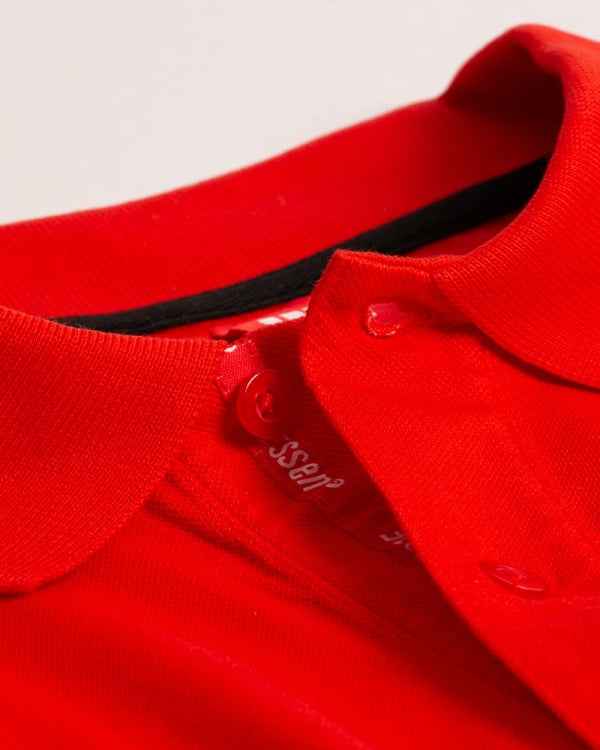 3ESSEN® KING.DSCHAHRLZ.3 Poloshirt - ROT