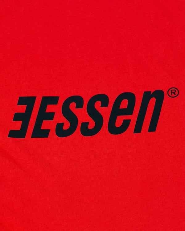 3ESSEN® LOGO FONT T-SHIRT ROT