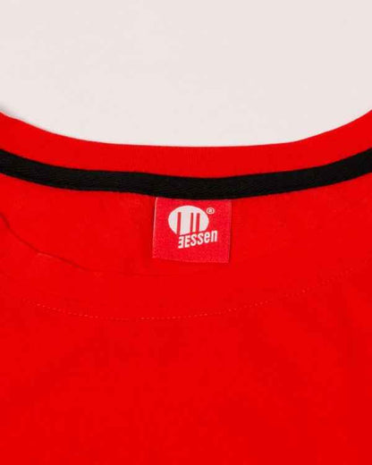 3ESSEN® LOGO FONT T-SHIRT ROT