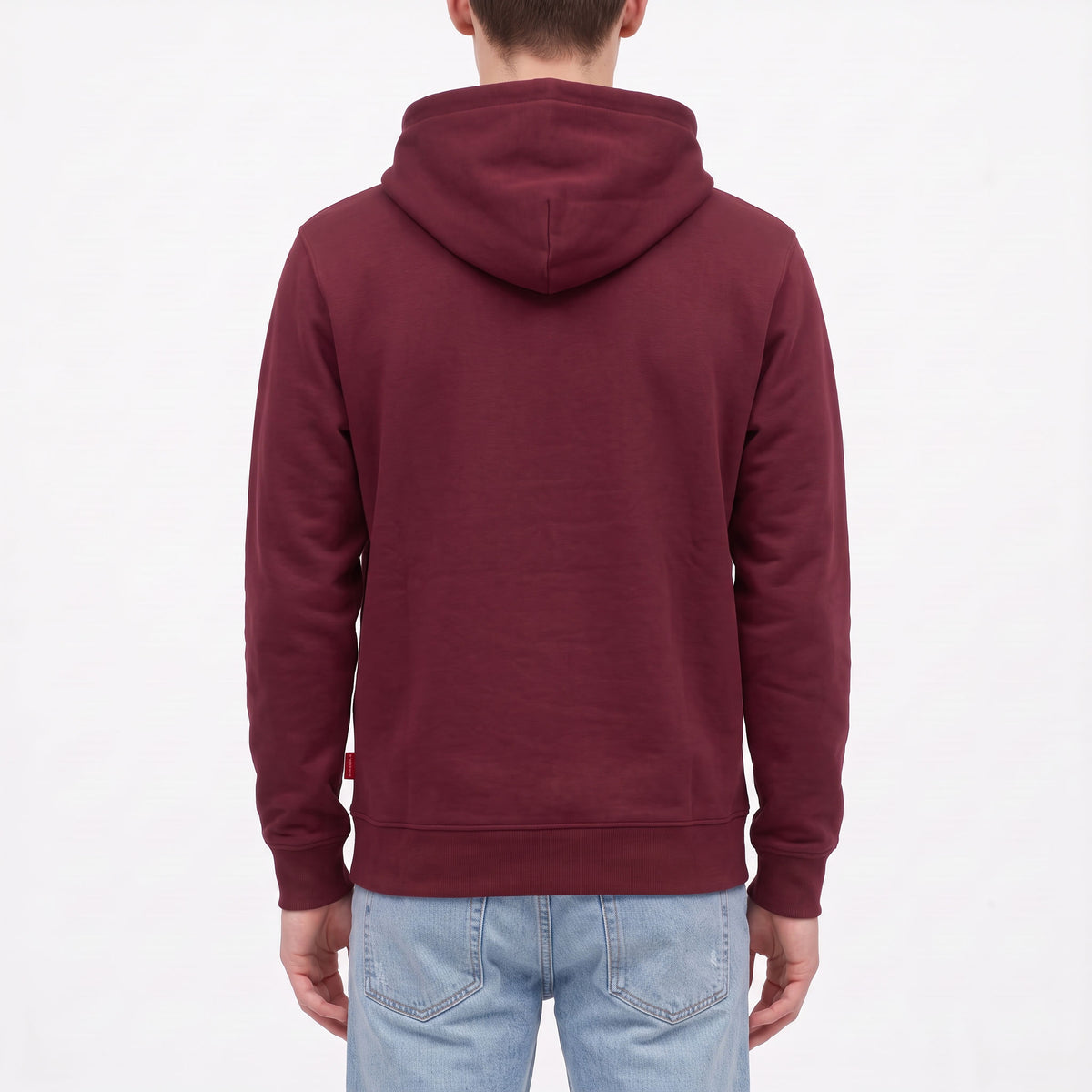 3ESSEN® LUSAN Hoodie BORDEAUX – Rückseite