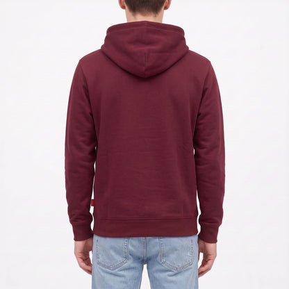 3ESSEN® LUSAN Hoodie BORDEAUX – Rückseite
