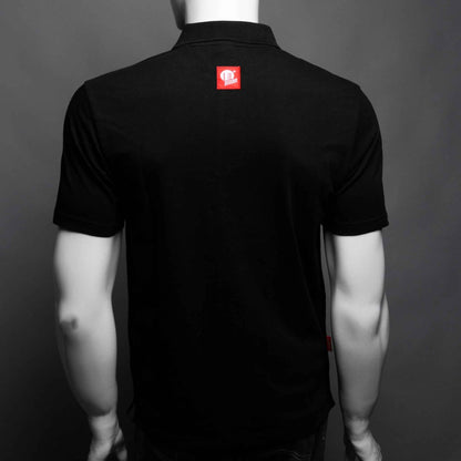 3ESSEN® KING.DSCHAHRLZ.3 Poloshirt - SCHWARZ