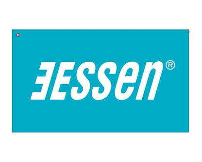 3ESSEN® URLAUBSFETZEN Badetuch - TÜRKIS-WEIß - 3ESSEN®