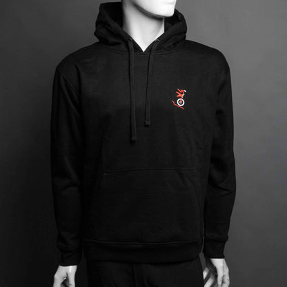ABSOLUTE ABFAHRT LOGO HOODIE schwarz