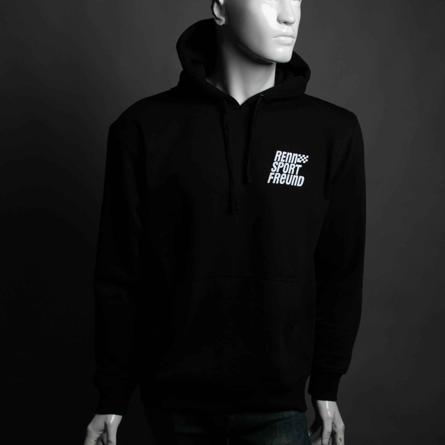 RENNSPORTFREUND Hoodie Logorücken