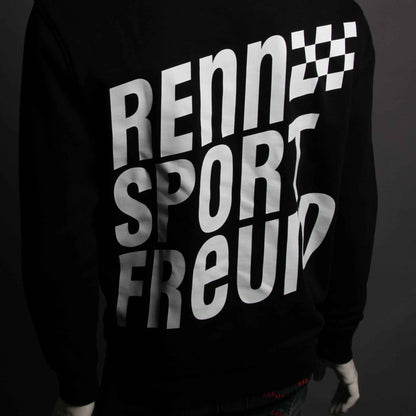 RENNSPORTFREUND Hoodie Logorücken