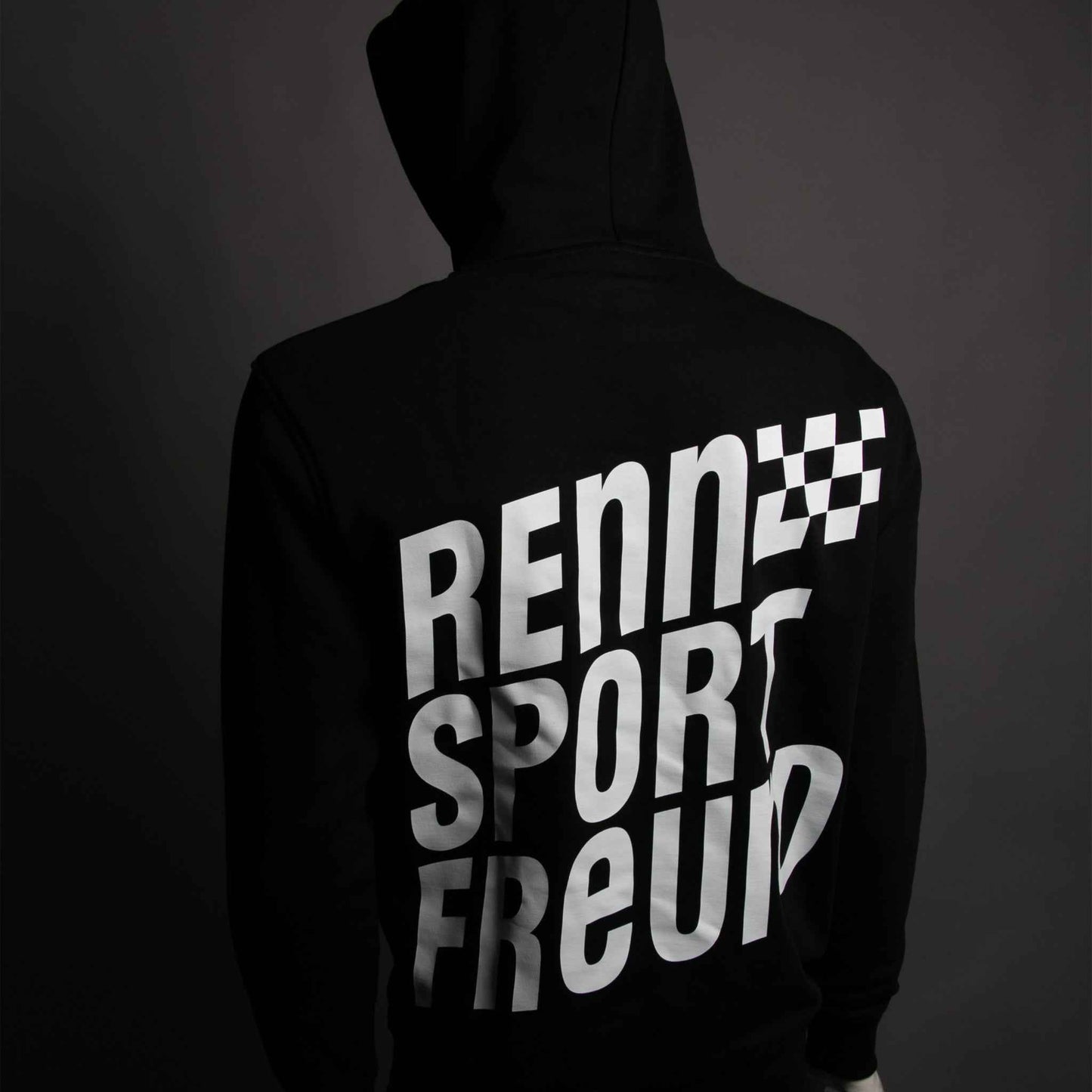 RENNSPORTFREUND Hoodie Logorücken