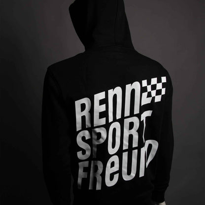 RENNSPORTFREUND Hoodie Logorücken
